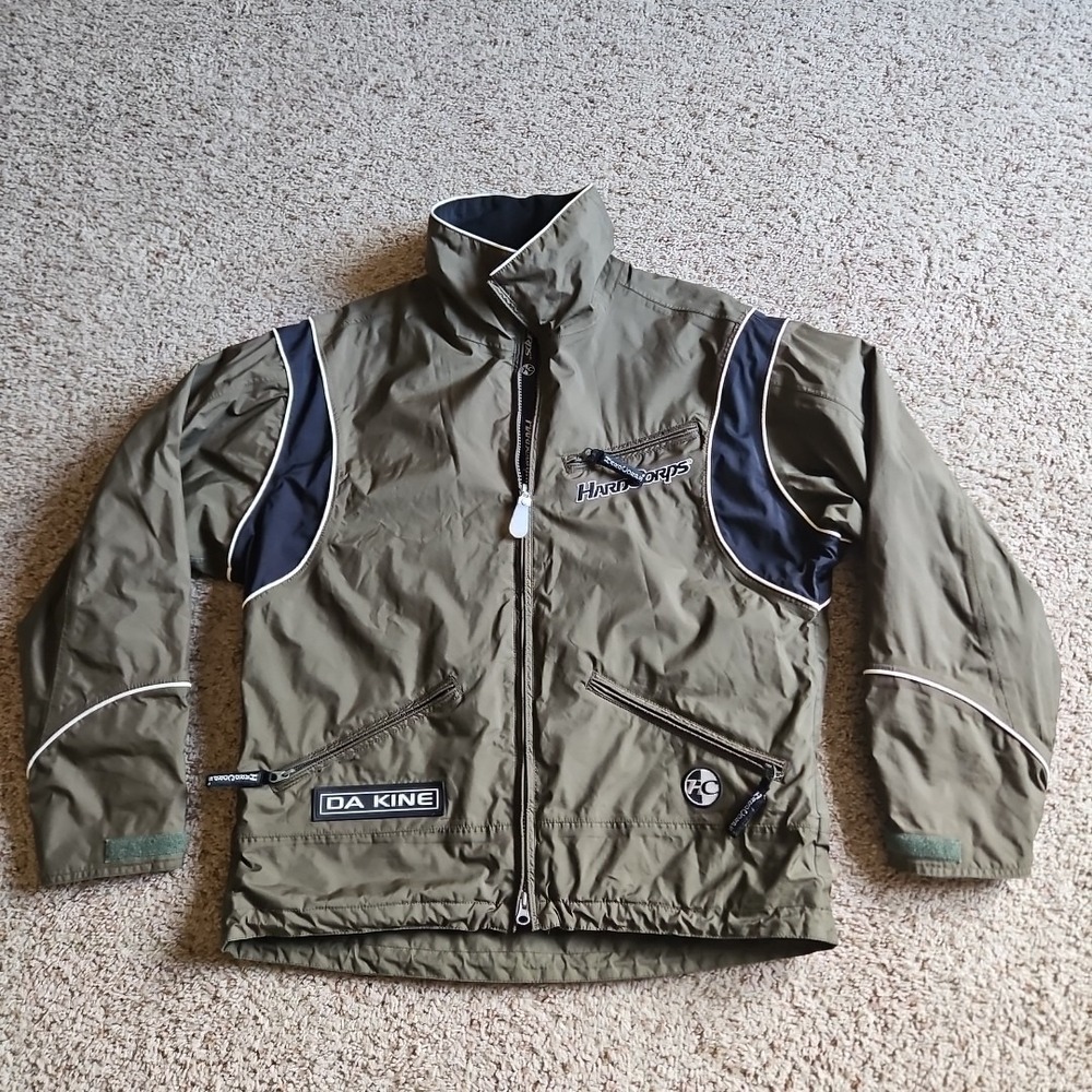 Hardcorps Dakine Jacket Size‎ 38 Snow Board Ski Coat Olive Mens